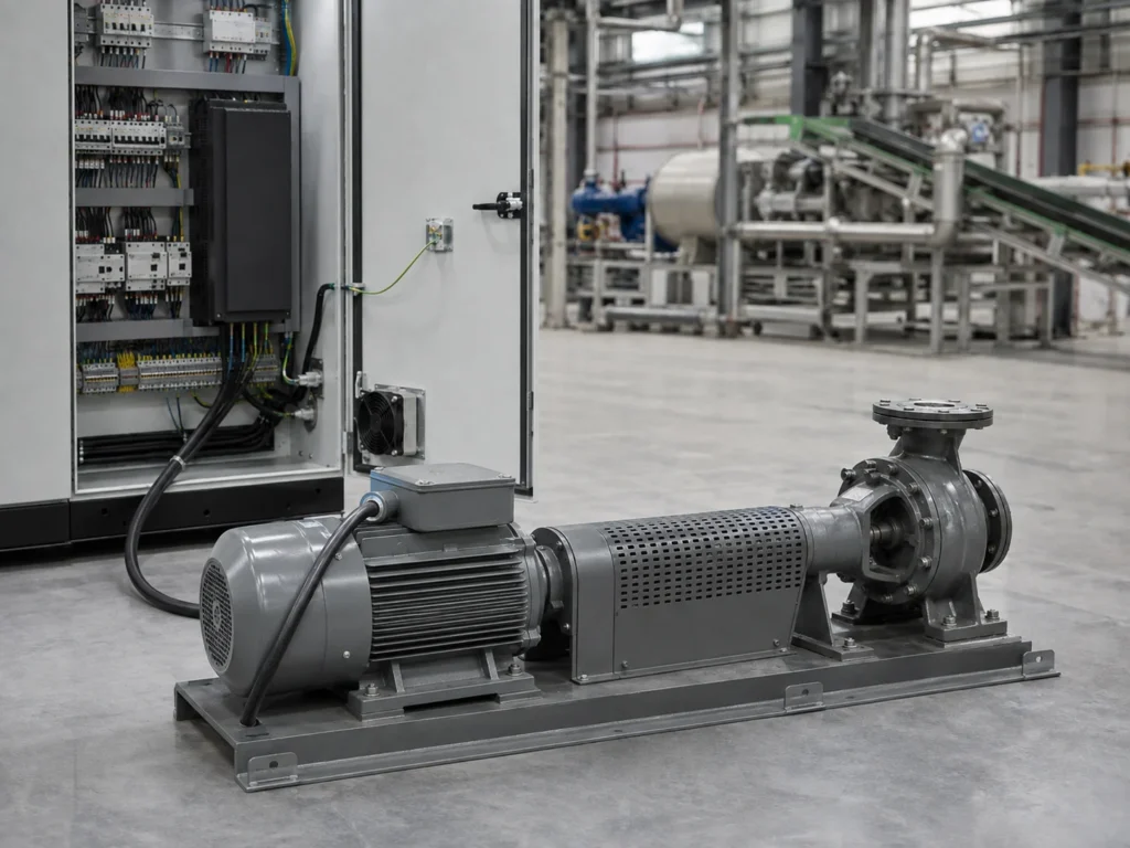 How to choose a VFD for an industrial motor and pump load