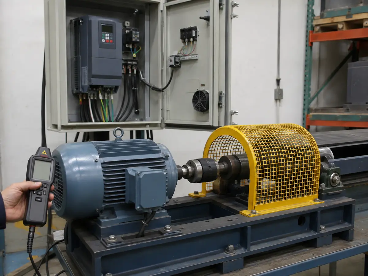 Motor Frequency and Speed Review for a VFD Motor frequency and rated speed checked against a VFD operating range