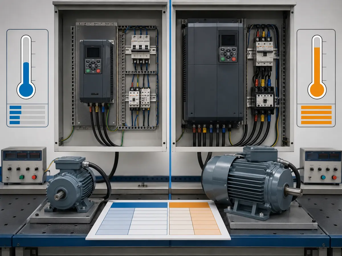 VFD Normal-Duty and Heavy-Duty Current Ratings Normal-duty and heavy-duty VFD current ratings compared with motor current
