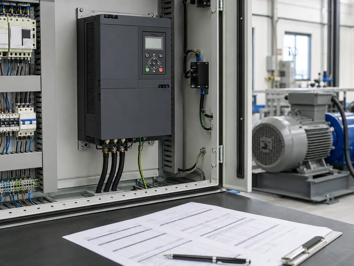 VFD Parameters Explained for Buyers VFD datasheet and model rating table under engineering review