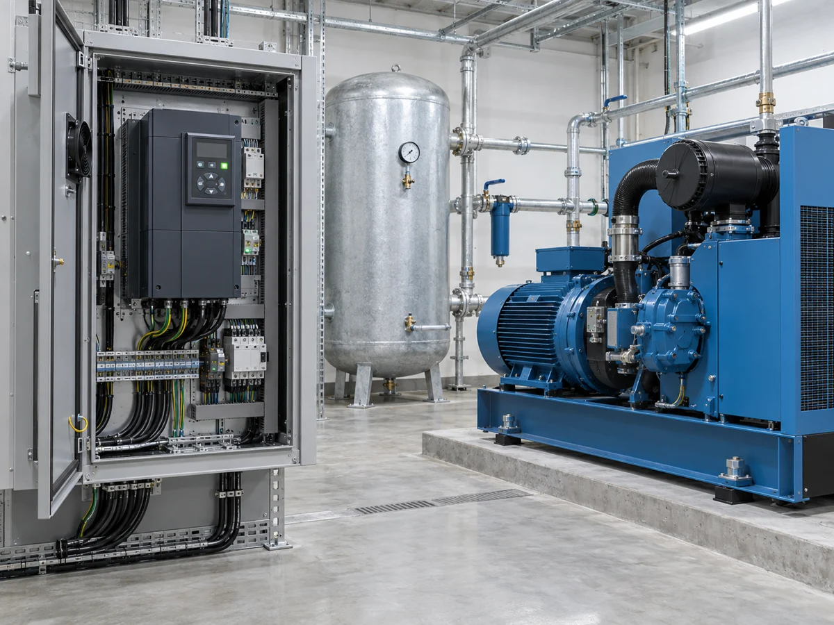 Air compressor application scene for FU9000C VFD series selection