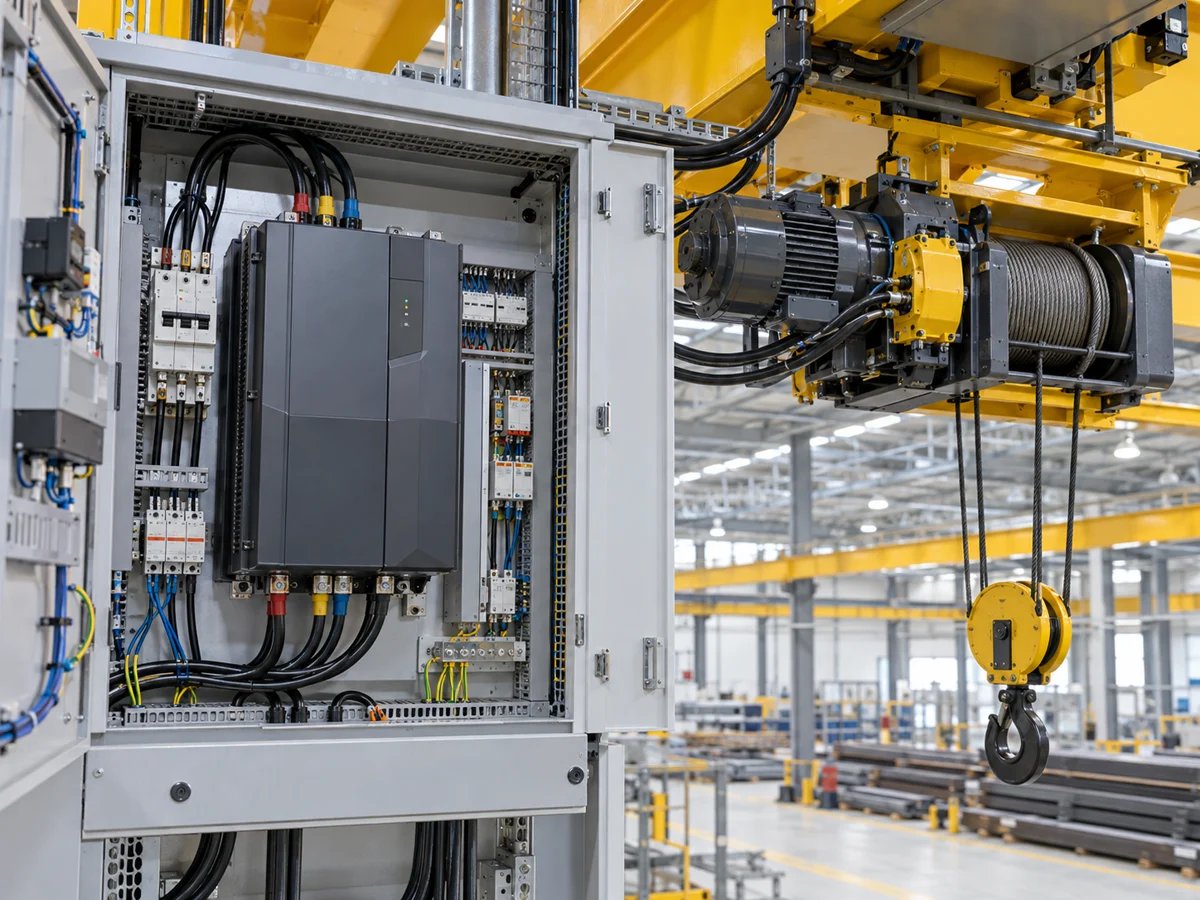 Crane and hoist application scene for FU9000H VFD series selection