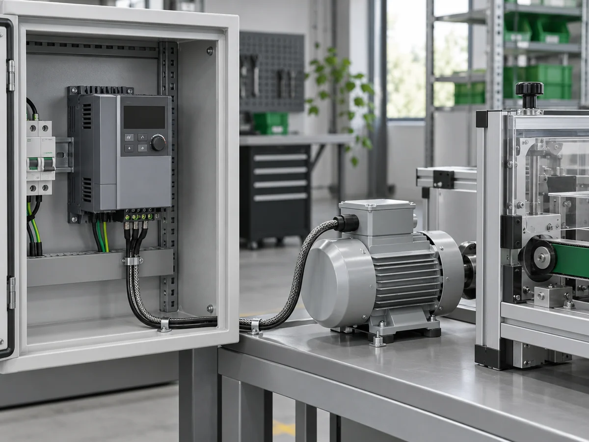 Compact control cabinet application scene for FU9000MD VFD series selection