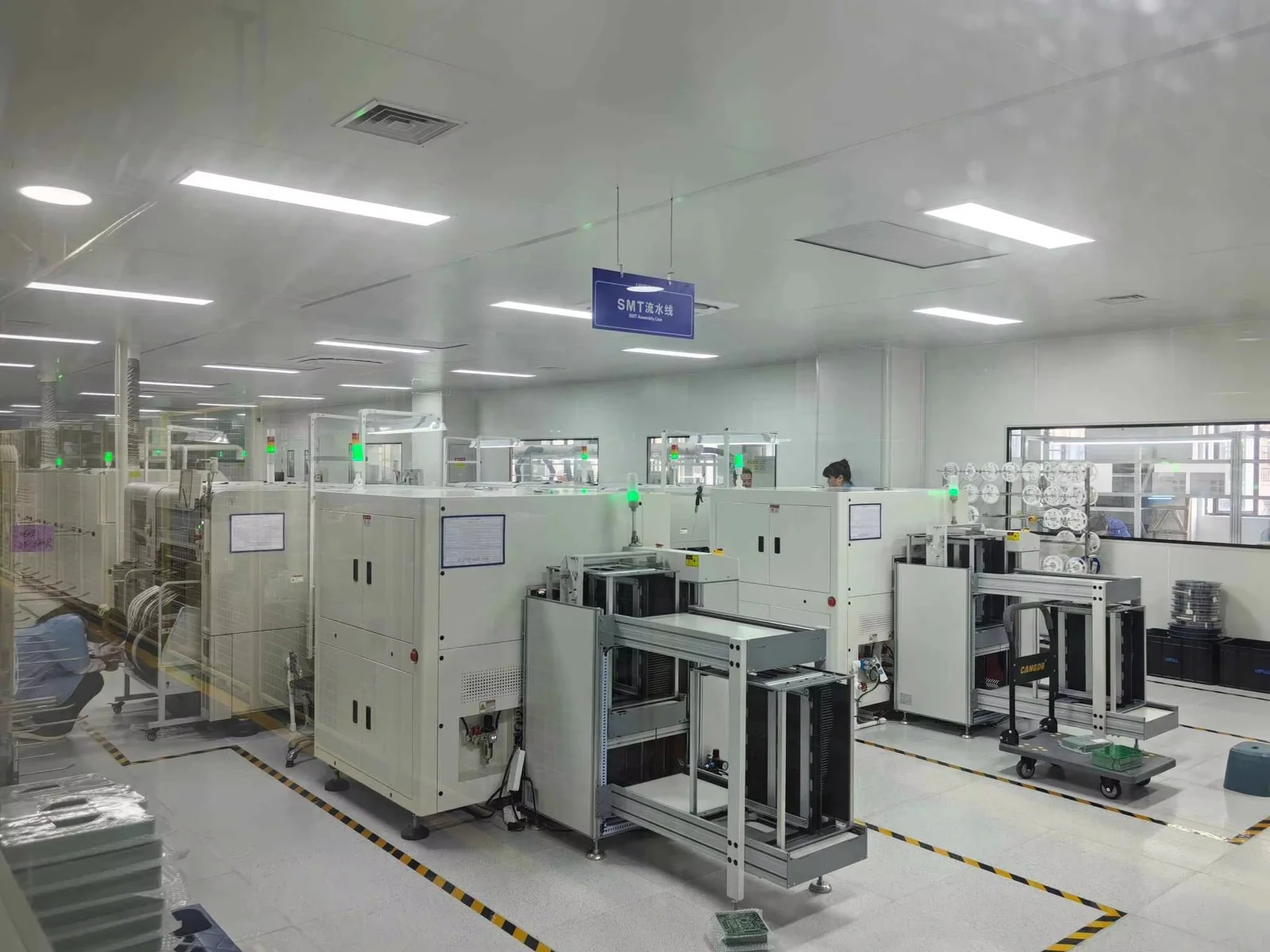 UFELE Inverter SMT Assembly Line UFELE SMT assembly line for inverter PCB production in Wenzhou China