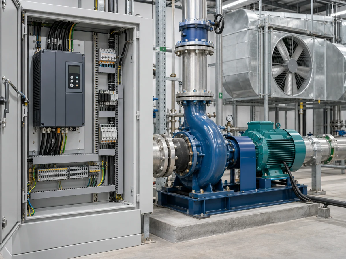 FU9000B Pump and Fan Speed Control VFD speed control for pump and fan systems with changing demand