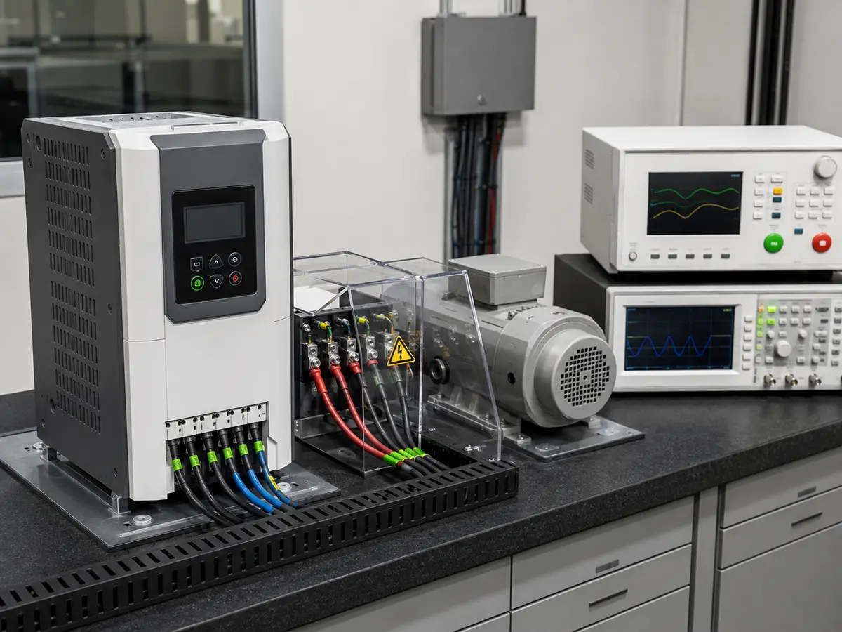 UFELE Electrical Function Test Electrical product function testing during UFELE quality control